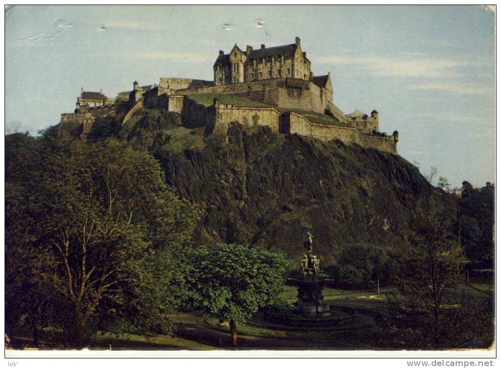 EDINBURGH,  Castle, Photo PC - Circ. 1971 - Midlothian/ Edinburgh