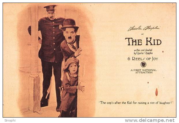 H-CC-28 ^  #  World-famous Humorous Movie Master Actor  , Charlie Chaplin ( Postal Stationery , Articles Postaux )) - Actors