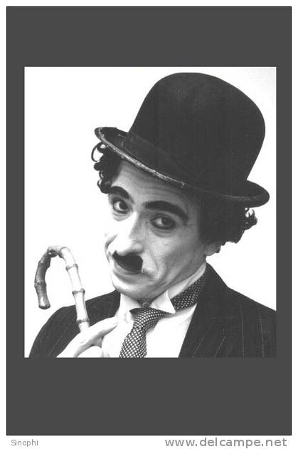 H-CC-43  ^  #  World-famous Humorous Movie Master Actor  , Charlie Chaplin ( Postal Stationery , Articles Postaux )) - Acteurs