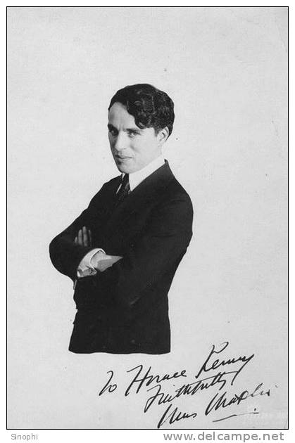 H-CC-57  ^  #  World-famous Humorous Movie Master Actor  , Charlie Chaplin ( Postal Stationery , Articles Postaux )) - Acteurs