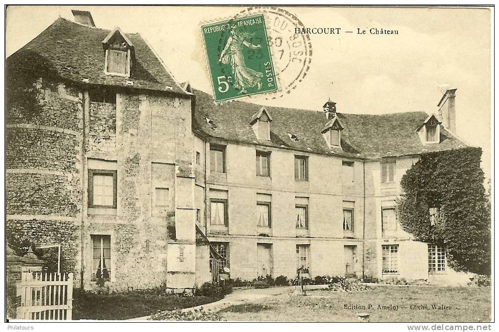 HARCOURT  -  Le Château - Harcourt