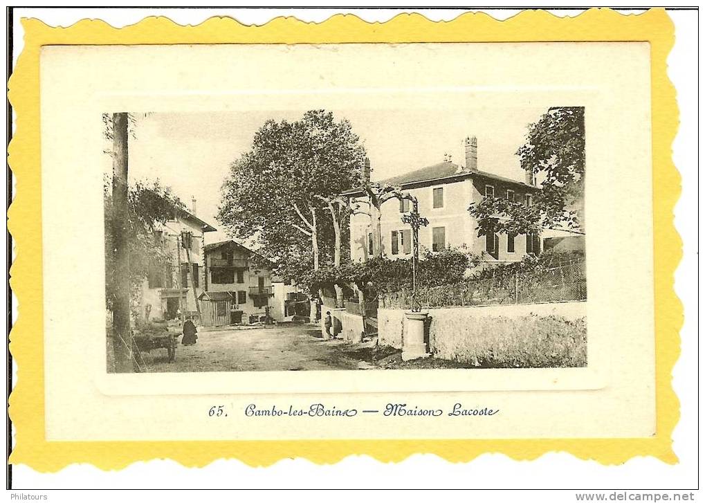 CAMBO-LES-BAINS  -  Maison Lacoste - Autres & Non Classés