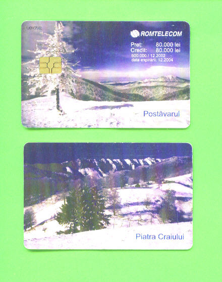 ROMANIA - Chip Phonecard As Scan - Roemenië