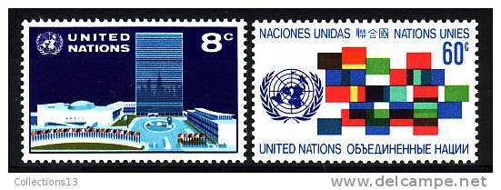 NATIONS UNIS - NEW YORK - 215/216** Cote 2,30 Euros Depart à 10% - Neufs