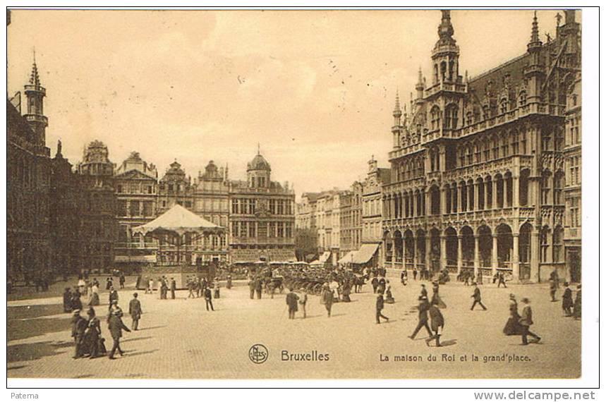 3512  Postal, BRUSSEL BRUXELLES 1910 ( Belgica), Post Card - Autres & Non Classés