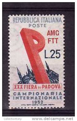 1952 - 30° FIERA DI PADOVA -  CAT. SASS. N° 151 *  VAL. CAT. 1.50€ - Neufs