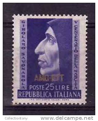 1952 - SAVONAROLA -  CAT. SASS. N° 154 *  VAL. CAT. 1.50€ - Neufs