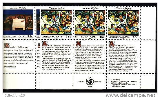 NATIONS UNIS - NEW YORK - 563/568** Cote 7,80 Euros Depart à 10% - Unused Stamps
