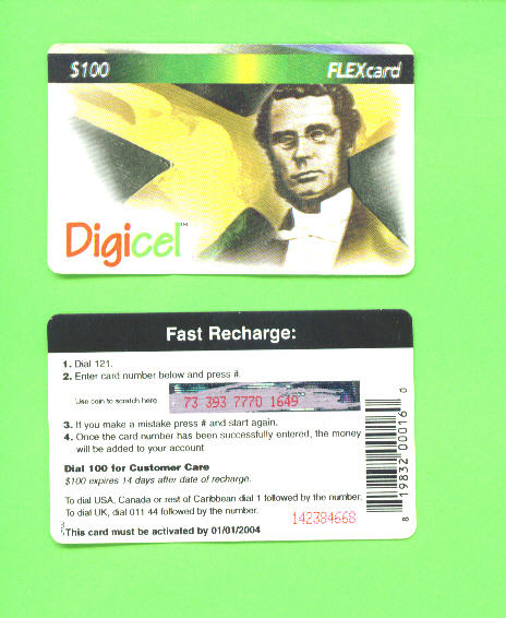 JAMAICA - Remote Phonecard As Scan - Jamaïque