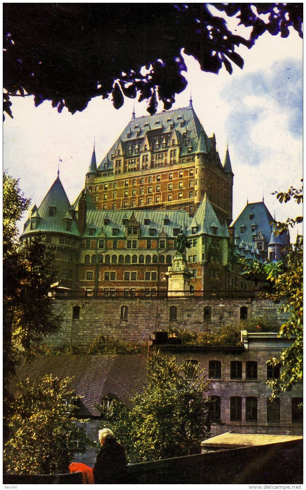 CANADA Chateau Frontenac Québec Cpsm Couleur - Québec - Château Frontenac