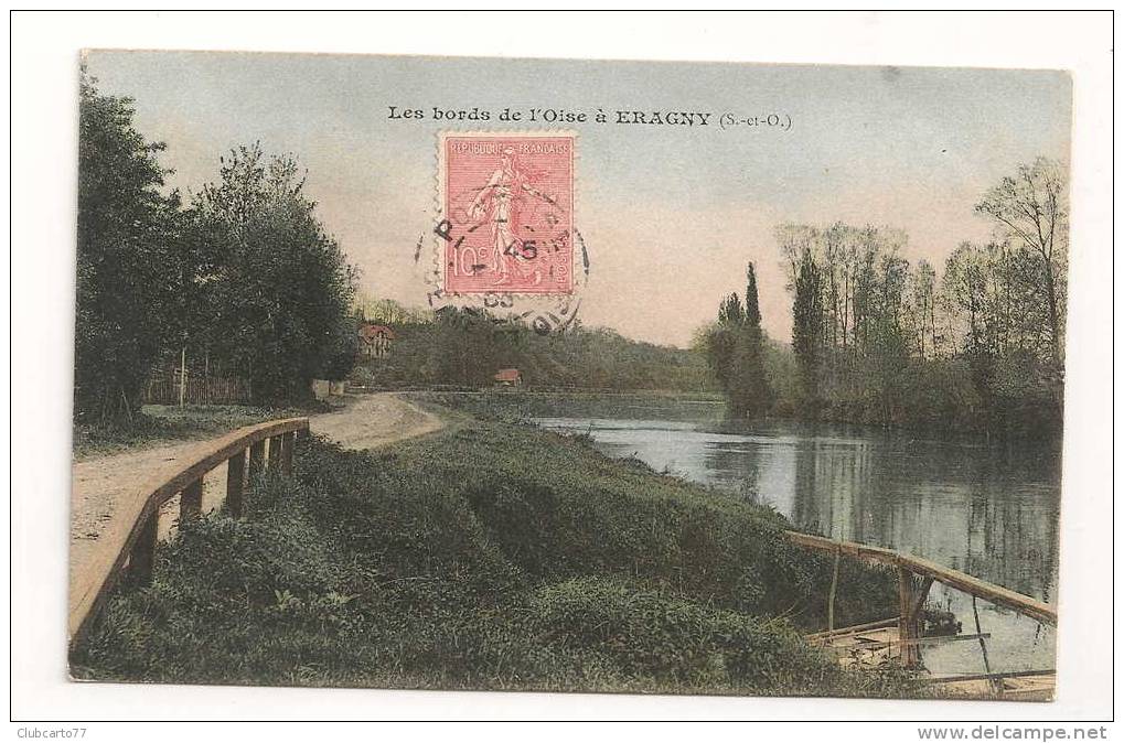 Eragny (95) : Les Bords De L'Oise En 1906. - Eragny