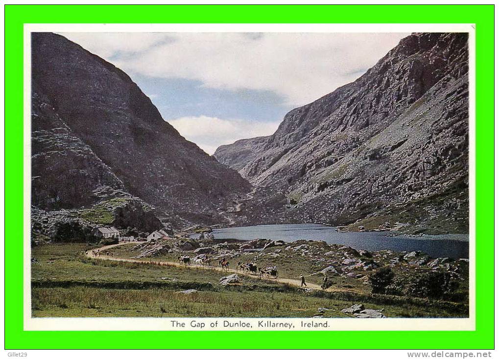 KILLARNEY, IRELAND -THE CAP OF DUNLOE - P.C. COLOR CARD No 240 - - Kerry