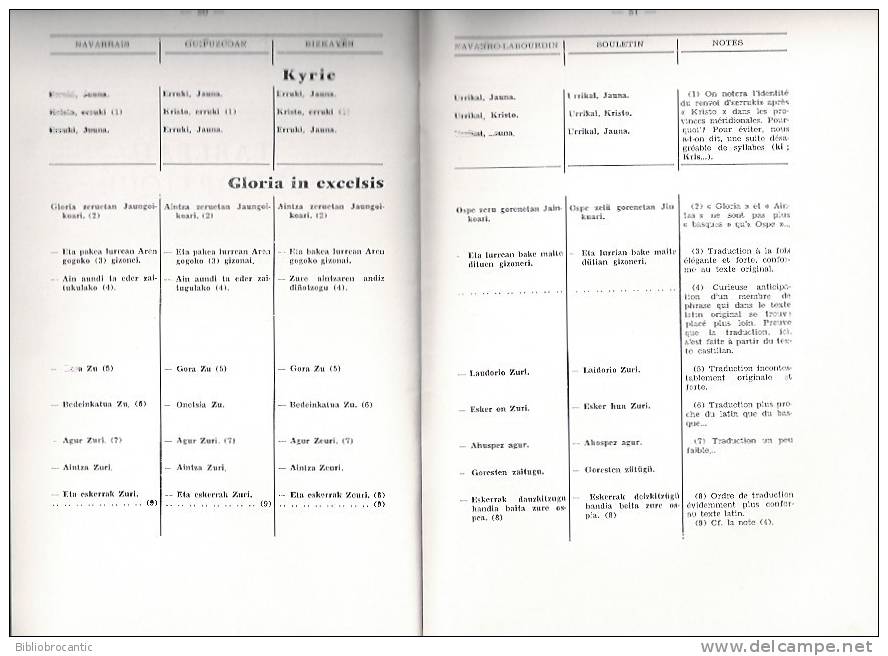 REFORME LITURGIQUE ET LANGUE BASQUE Par . F. ARRADOY - Baskenland