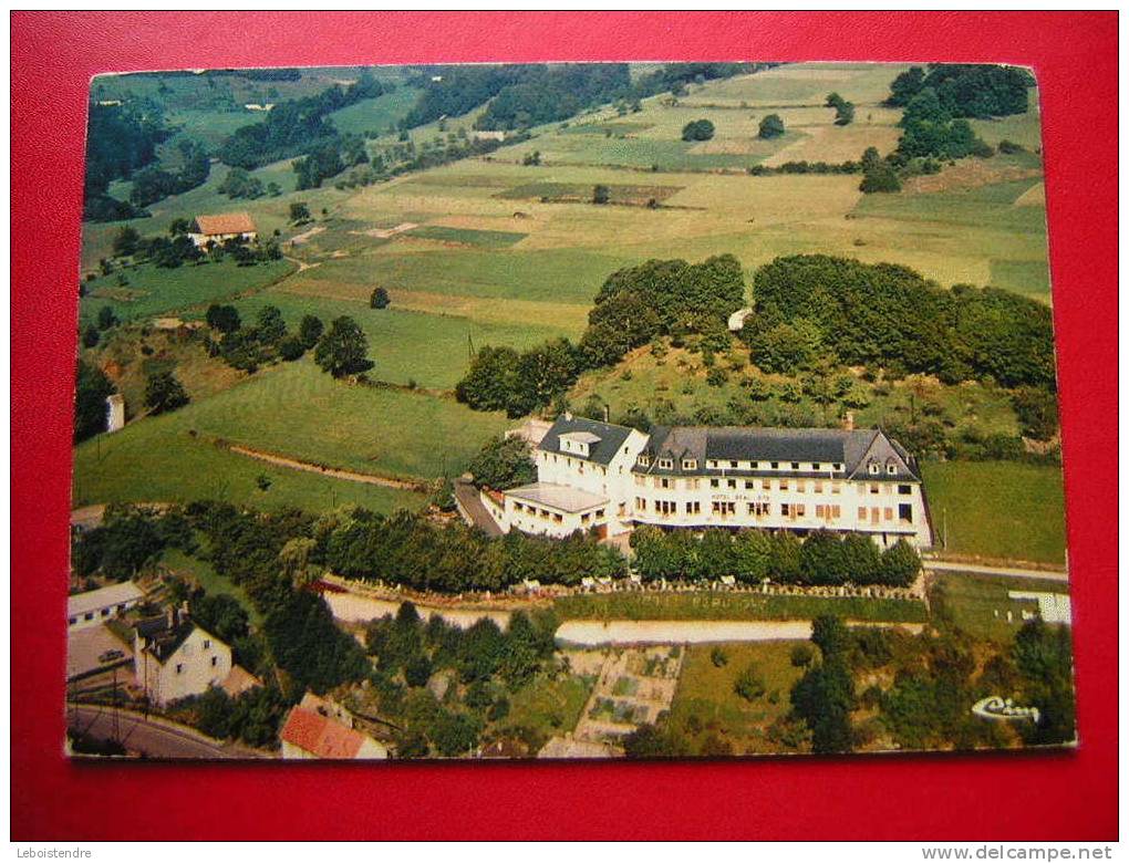 CPM -68-HAUT RHIN-ORBEY -VUE AERIENNE MAISON DE VACANCES "BEAU SITE " - Orbey