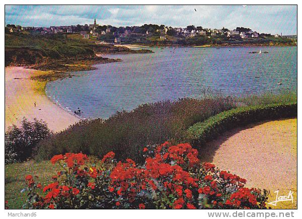 FINISTERE.CARANTEC. LA CHAISE DU CURE VUE DE PEN AN IANN - Carantec