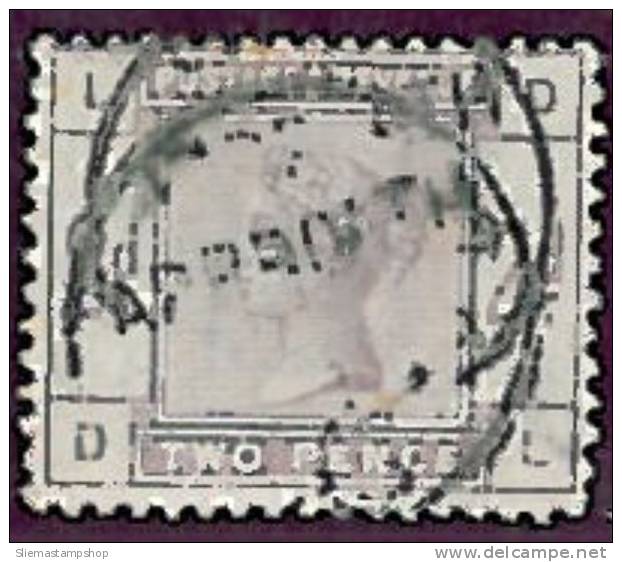 GREAT BRITAIN - 1883/84 QUEEN VICTORIA 2d Lilac - V1989 - Gebraucht