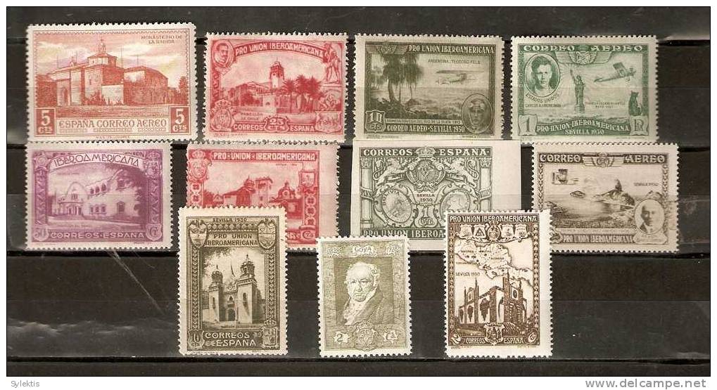 SPAIN 1930 LOT MNH - Unused Stamps