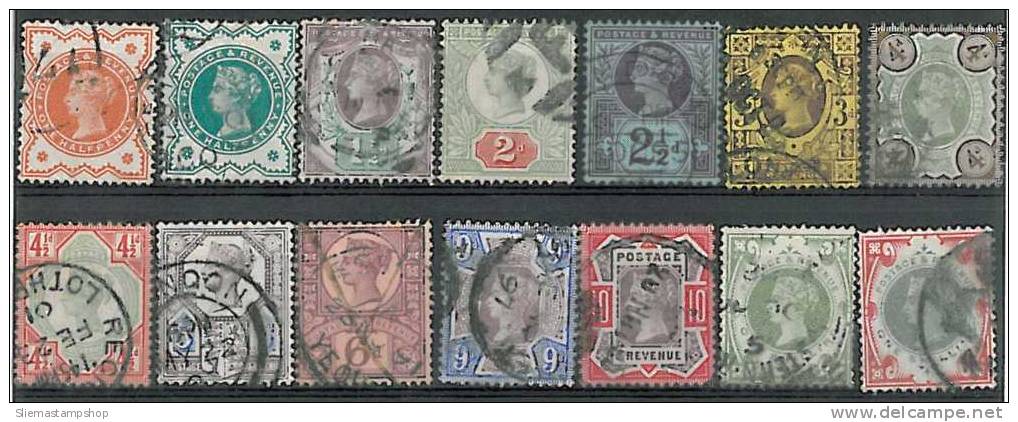 GREAT BRITAIN - 1887 QUEEN VICTORIA - V2010 - Used Stamps