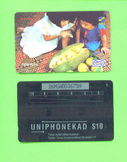 MALAYSIA - Magnetic Phonecard As Scan - Malesia