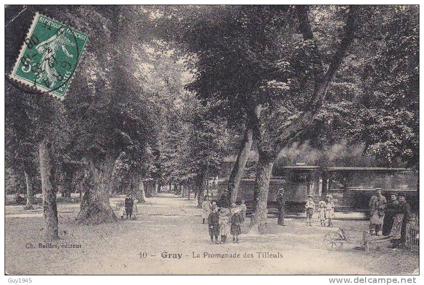 Gray : La Promenade Des Tilleuls - Gray