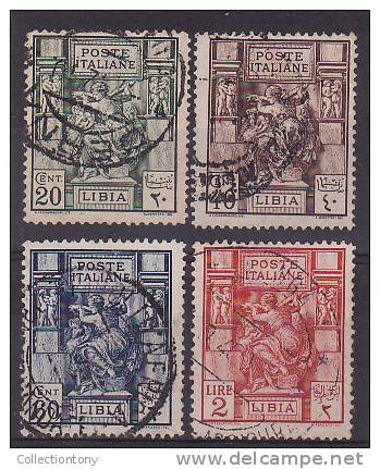 LIBIA - 1924 - S. 9  USATI - Libya