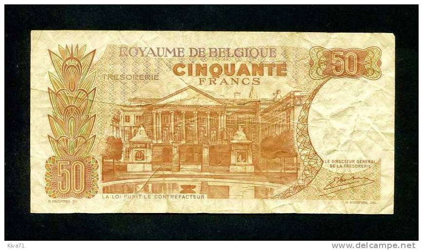 50 Francs  "BELGIQUE" 16 Mai 1966   P139    Bc 7 - 50 Francs