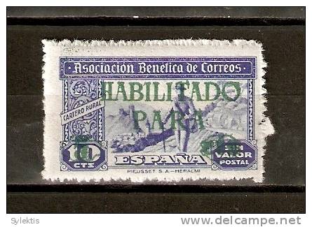 SPAIN RURAL OV. HABILITADO & NEW VALUE 5 PARA GREEN - Franquicia Militar