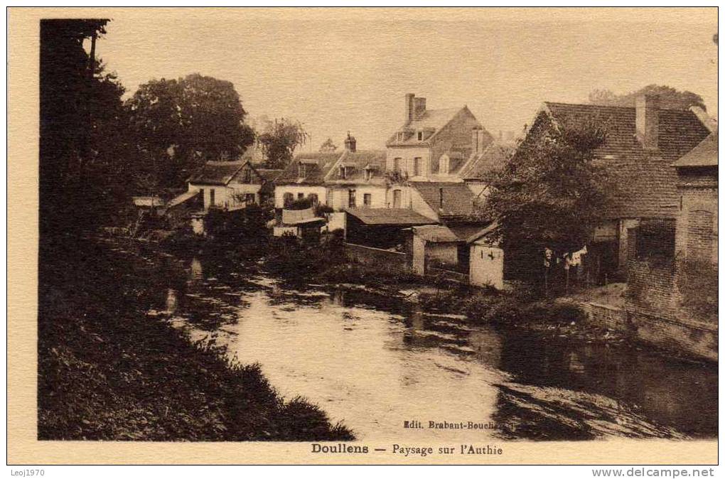 PICARDIE SOMME DOULLENS  - Paysage Sur L'Authie- Neuve - Doullens