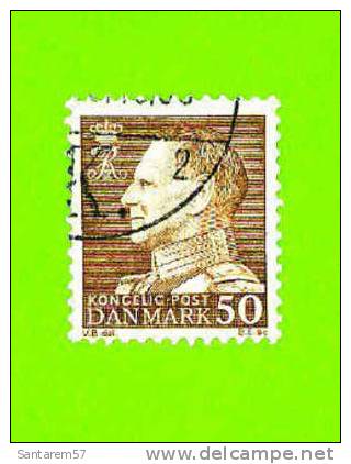 Timbre Oblitéré Used Stamp Selo Carimbado DANMARK 50 Koncelic Post DANEMARK DINAMARCA - Gebraucht