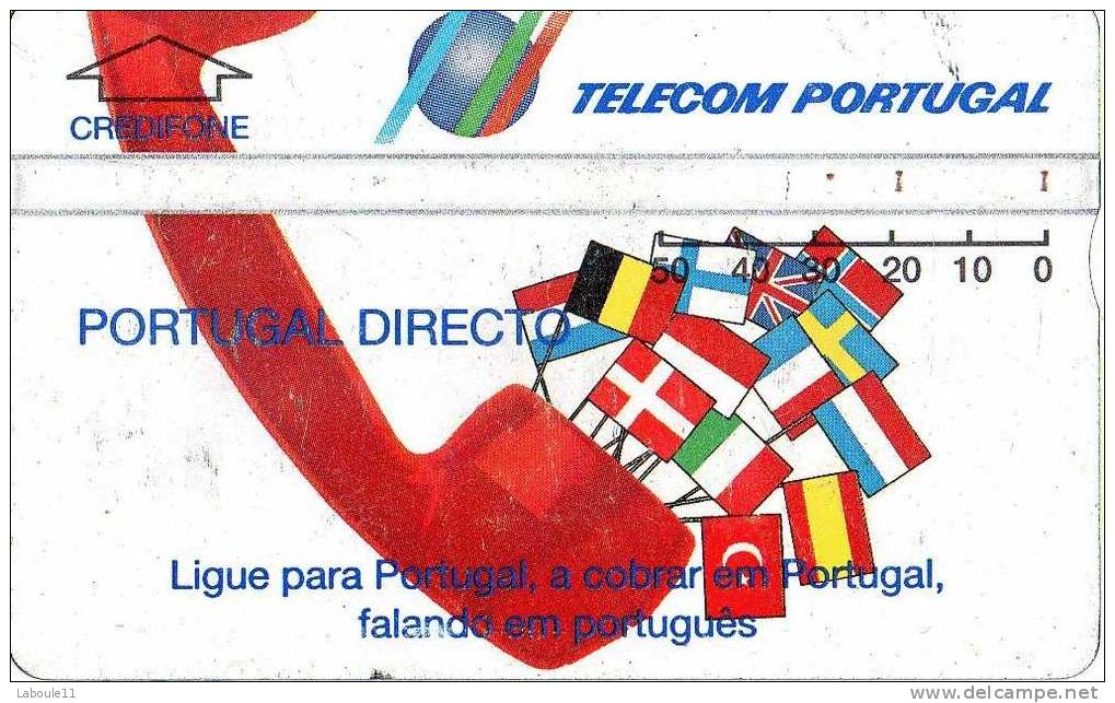 TELECARTE PORTUGAL N°00020 - Portugal