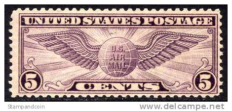 US C16 Mint Never Hinged 5c Airmail From 1931 - 1b. 1918-1940 Unused