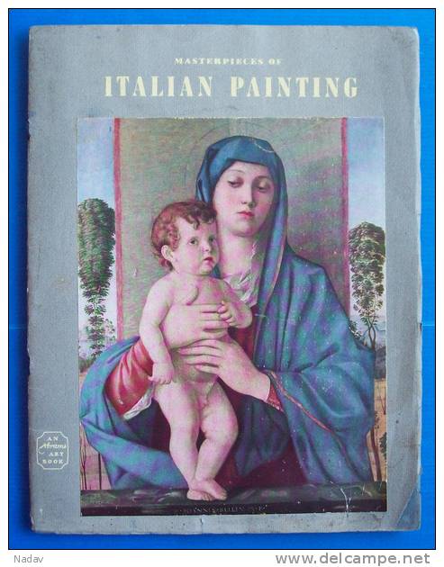 1953, Italian painting, Abrams Art Book Portfolio -14 prints, 32,5x25cm. Full set.