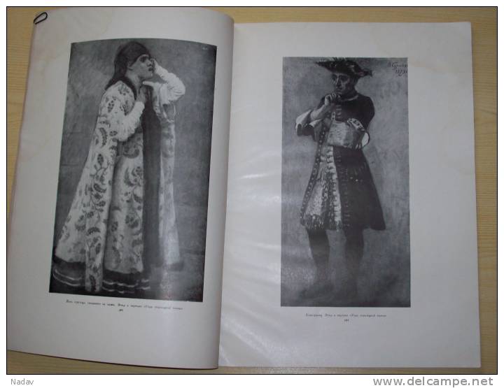 1955, Surikov Vasilij (1848-1916),Alpatov Art Book Portfolio-40prints,35x26 Cm .Full Set. - Prints & Engravings