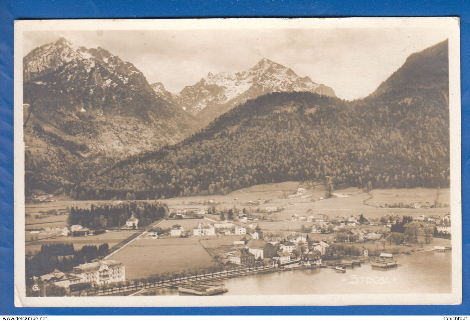 Österreich; Bad Ischl; Panorama; 1926 - Bad Ischl