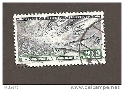 Danemark N°815 Oblitéré Hareng - Oblitérés