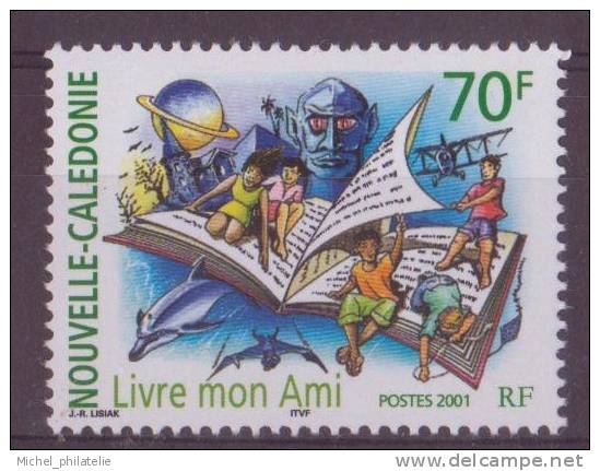 NOUVELLE-CALEDONIE N°859** NEUF SANS CHARNIERE  LIVRE MON AMI - Unused Stamps