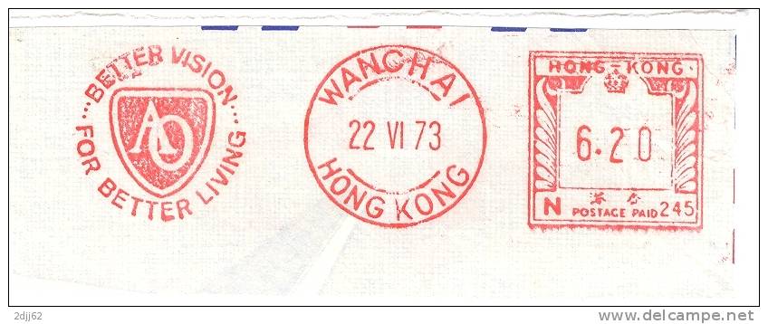 Vue, Vision, Wachai, Hong Kong - EMA Neopost - Fragment   10,5 X 3,5 Cm   (E150) - Handicaps