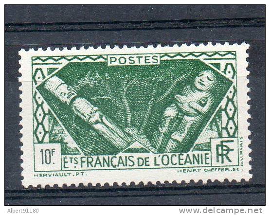 OCEANIE 10f Vert 1939-49 N°119 - Other & Unclassified