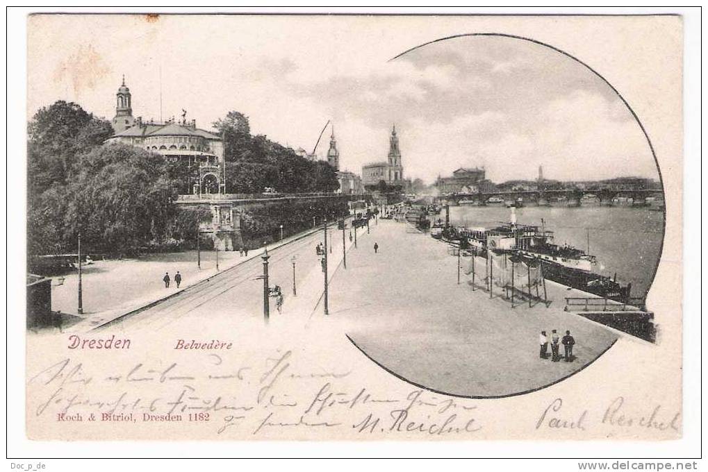 Deutschland - Dresden - Belvedere - 1902 - Dresden