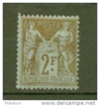 FRANCE N° 105 * - 1898-1900 Sage (Tipo III)