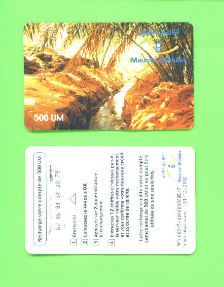 MAURITANIA - Remote Phonecard As Scan - Mauritanië