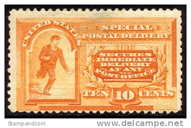 US E3 Mint Hinged 10c Special Delivery From 1893 - Espressi & Raccomandate