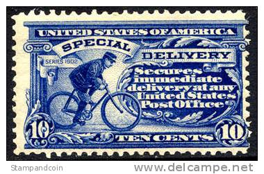 US E6 Mint Hinged 10c Special Delivery From 1902 - Special Delivery, Registration & Certified