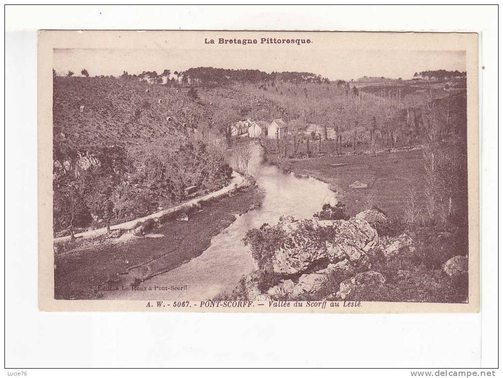 PONT SCORFF -  Vallée Du SCORFF Au LESLE  - N°  5067 - Pont Scorff
