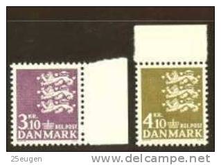 DENMARK 1970  MICHEL NO 499-500  MNH - Nuovi