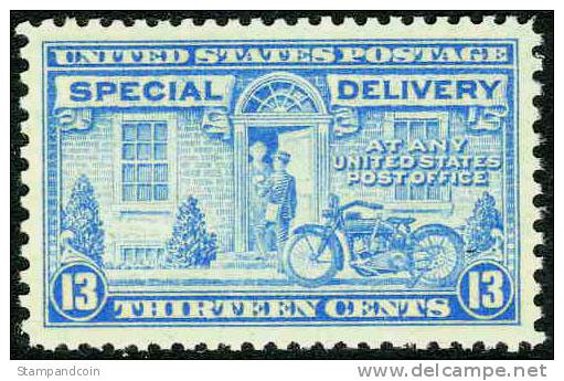 US E17 SUPERB Mint Never Hinged 13c Special Delivery From 1944 - Express & Recomendados