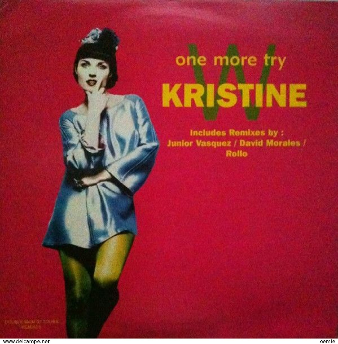 KRISTINE  ONE MORE TRY    ALBUM DOUBLE - 45 T - Maxi-Single