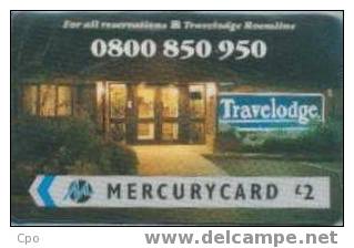 # UK_OTHERS PAYTELCO-MERCURY-PTT2 Trusthouse Forte - Travelodge II 2 Gpt 09.90 Tres Bon Etat - [ 4] Mercury Communications & Paytelco