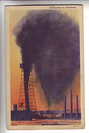 OIL GUSHERS IN OKLAHOMA - Andere & Zonder Classificatie