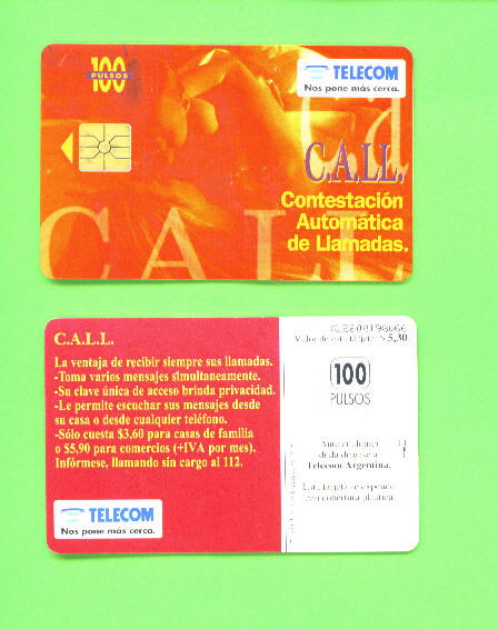 ARGENTINA - Chip Phonecard As Scan - Argentinien